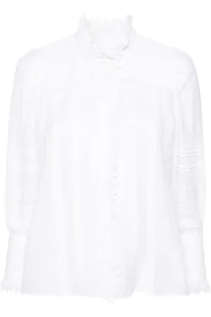 Zadig & Voltaire Blouse met gesmockt detail