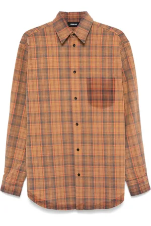 EgonLab Overhemd met tartan ruit