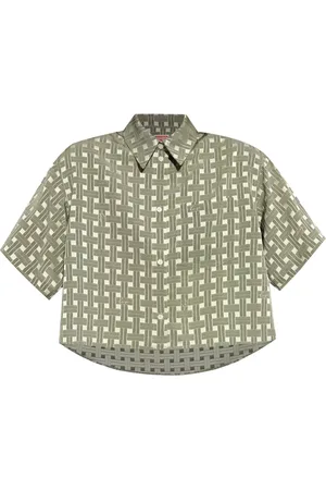 Kenzo Blouse met geometrische print