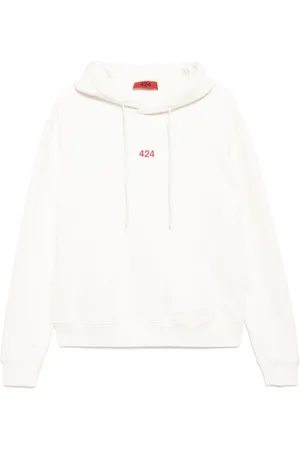 424 FAIRFAX Hoodie met geborduurd logo