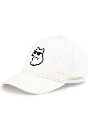 Karl Lagerfeld Katoenen pet met logoprint