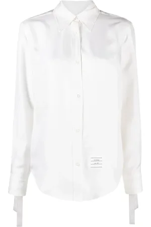 Thom Browne Blouse met sjaaldetail
