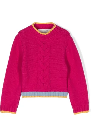 Simonetta Trui met gestreepte afwerking