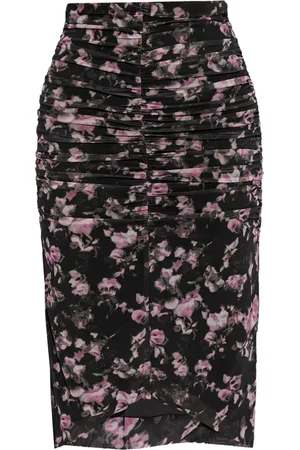 Ganni Kokerrok met bloemenprint