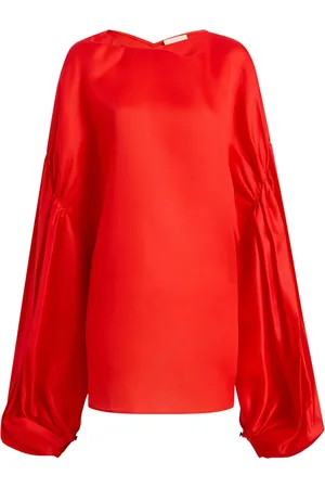 Khaite Zijden blouse