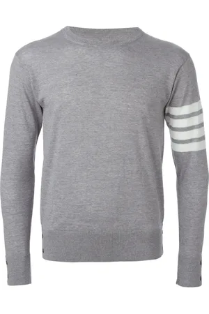 Thom Browne Crewneck Pullover With 4