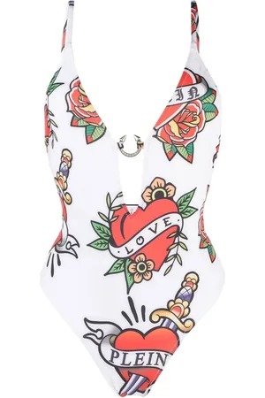Philipp Plein Badpak met grafische print