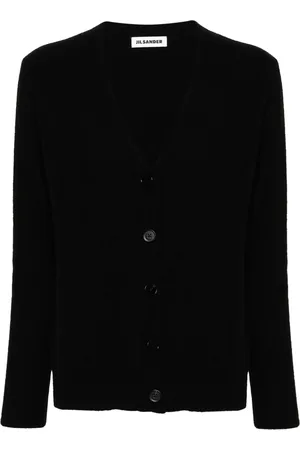 Jil Sander Vest met gegraveerde knopen