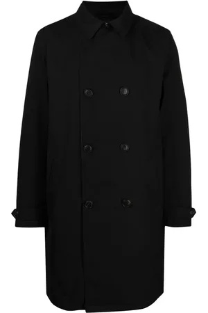 Emporio Armani Jas met enkele rij knopen en klassieke kraag