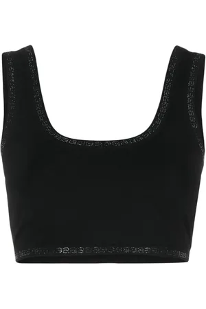 Alexander Wang Top met afwerking met stras
