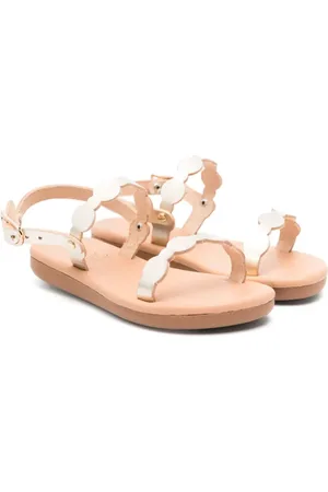Ancient Greek Sandals Leren sandalen
