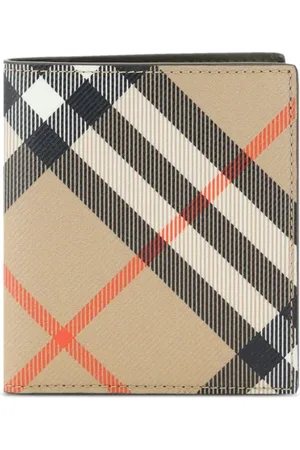 Burberry Geruite portemonnee