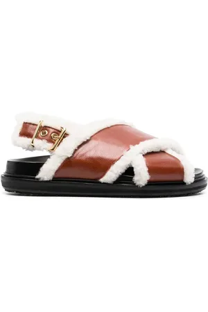 Marni Slingback sandalen met open neus