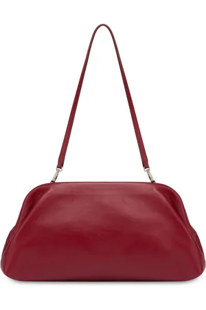 Serafini Leren clutch