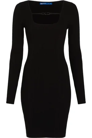 Karl Lagerfeld Jurk met logoplakkaat