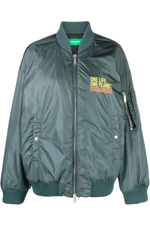 Dsquared2 Bomberjack met tekst