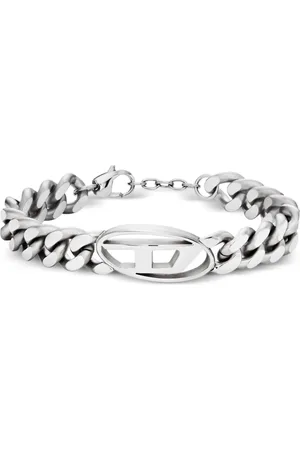Diesel Dx1432 armband met logoplakkaat