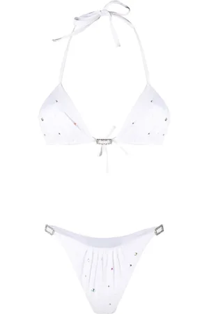 Alessandra Rich Bikini verfraaid met stras