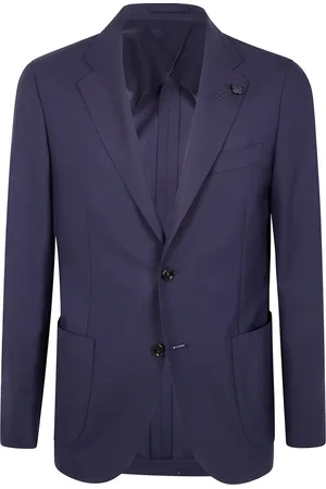 LARDINI Blazer met enkele rij knopen