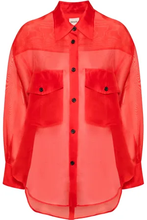 Khaite Zijden blouse