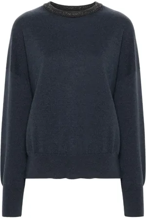 Brunello Cucinelli Monili trui met kettingdetail
