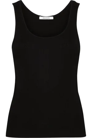 Gauchere Geribbelde tanktop