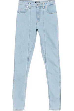 MUGLER Jeans met afwerking