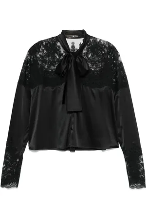 ERMANNO SCERVINO Blouse met kanten vak