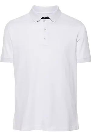 FAY Piqué poloshirt met geborduurd logo