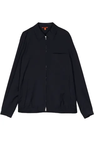 BARENA Wollen shirtjack met rits