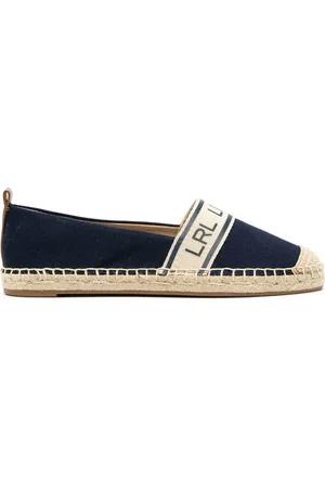 Ralph Lauren Caylee espadrilles met logoprint