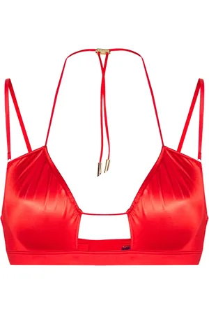 MAISON CLOSE Bralette met print