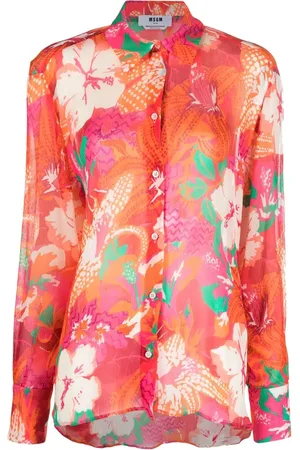 Msgm Blouse met bloemenprint