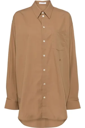 Helmut Lang Overhemd met geborduurd logo