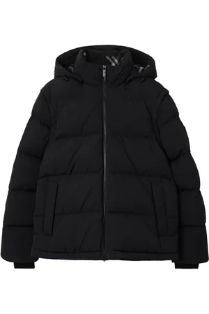 Burberry Donsjack met logopatch