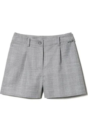 Twin-Set Geruite shorts