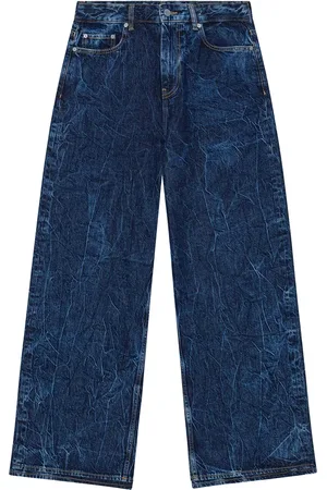 Ganni Marri jeans met gekreukt effect
