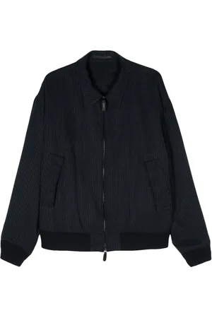 Giorgio Armani Gestreept bomberjack