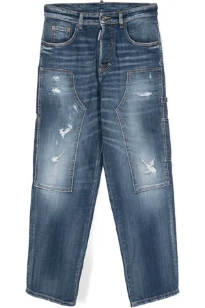 Dsquared2 Gerafelde jeans