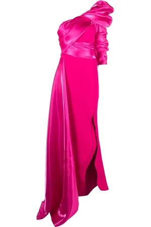 Gaby Charbachy Asymmetrische avondjurk