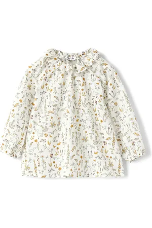 Il gufo Blouse met bloemenprint