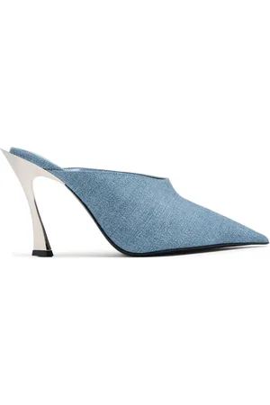 MUGLER Denim muiltjes