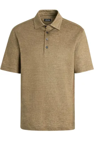 Ermenegildo Zegna Linnen poloshirt
