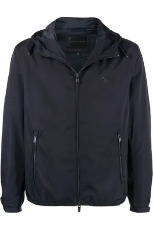 Emporio Armani Waterafstotend jack met capuchon