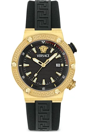 VERSACE Greca 43mm horloge met logo