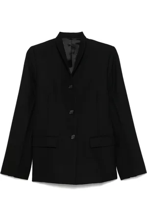 Totême Overlay blazer met enkele rij knopen