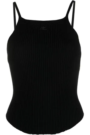 Courrèges Ribgebreide tanktop