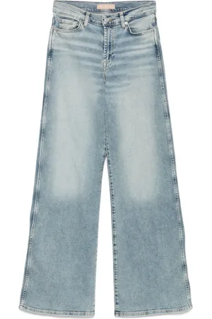 7 for all Mankind Lotta jeans met wijde pijpen