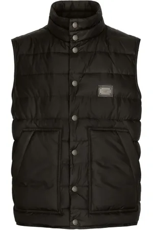 Dolce & Gabbana Bodywarmer met logoplakkaat
