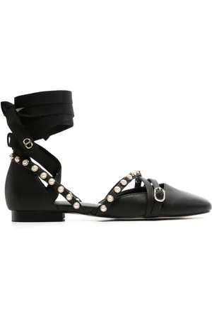Twin-Set Gestrikte ballerina